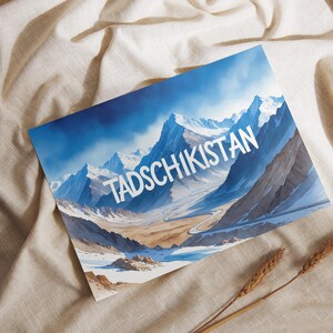 [25%OFF] カット無し切手、タジキスタン、エリザベス cbj_s70_er Tajikistan Postcard - Etsy