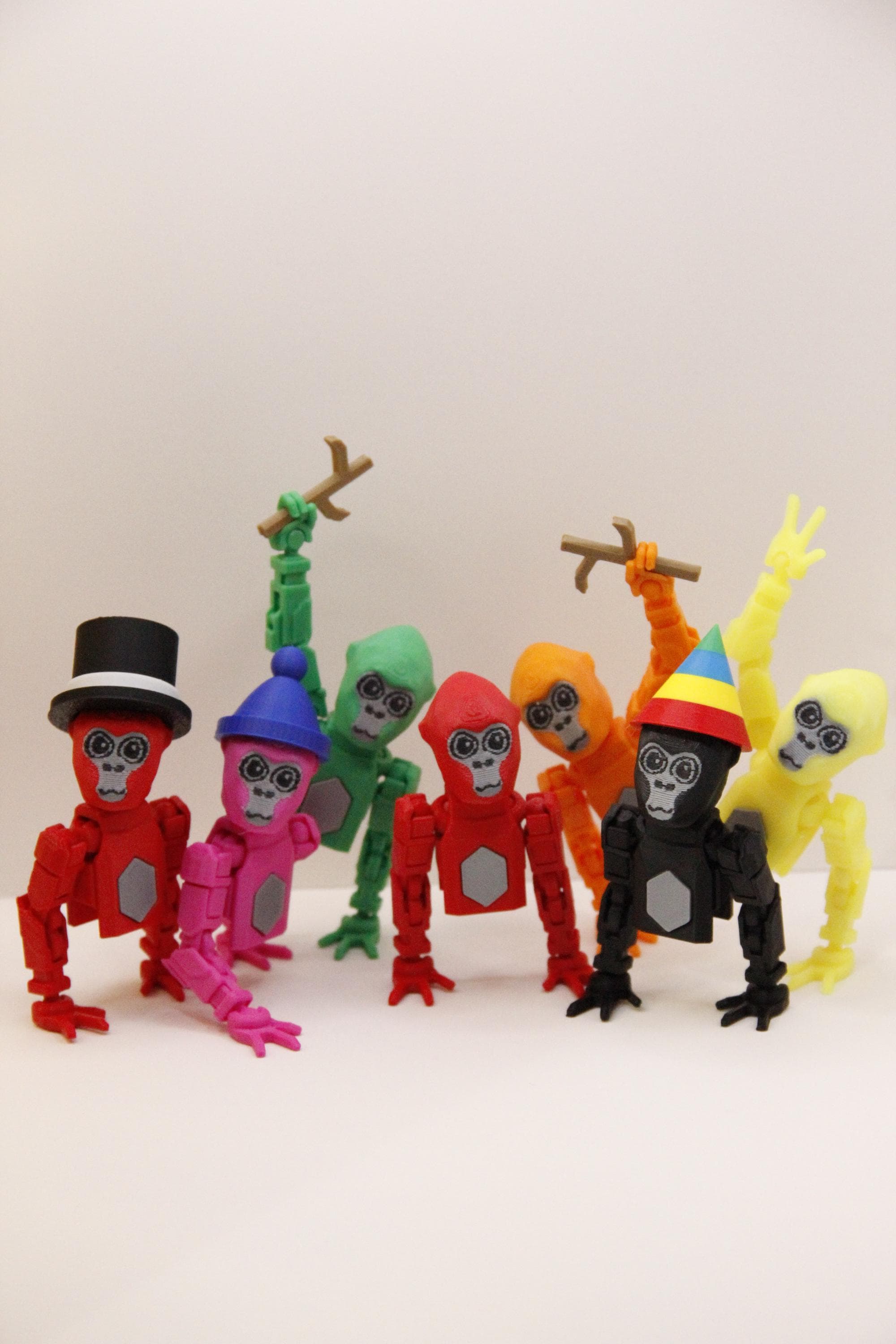 Gorilla Tag Action Figure – 3D Printed Articulated Monke 13 Toy - Etsy