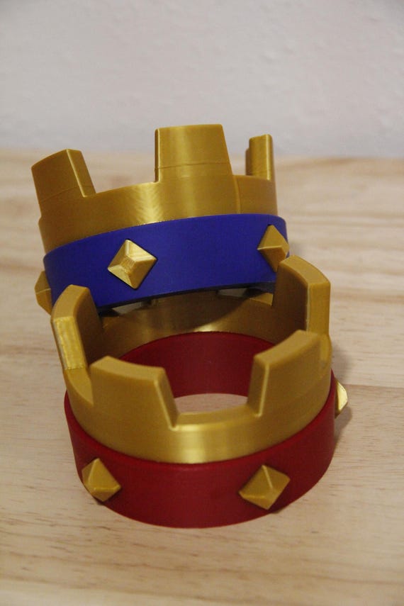 Clash Royal Crown 3d printed
