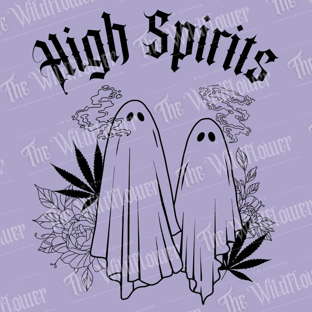 High Spirits PNG and SVG: Digital Download - Etsy