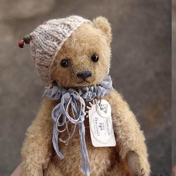 Lara, OOAK Mohair Artist Bear Art Doll by Aerlinn Bears