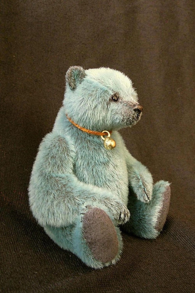 Miniature Artist Bear PDF Pattern for SILVER by Aerlinn Bears image 3