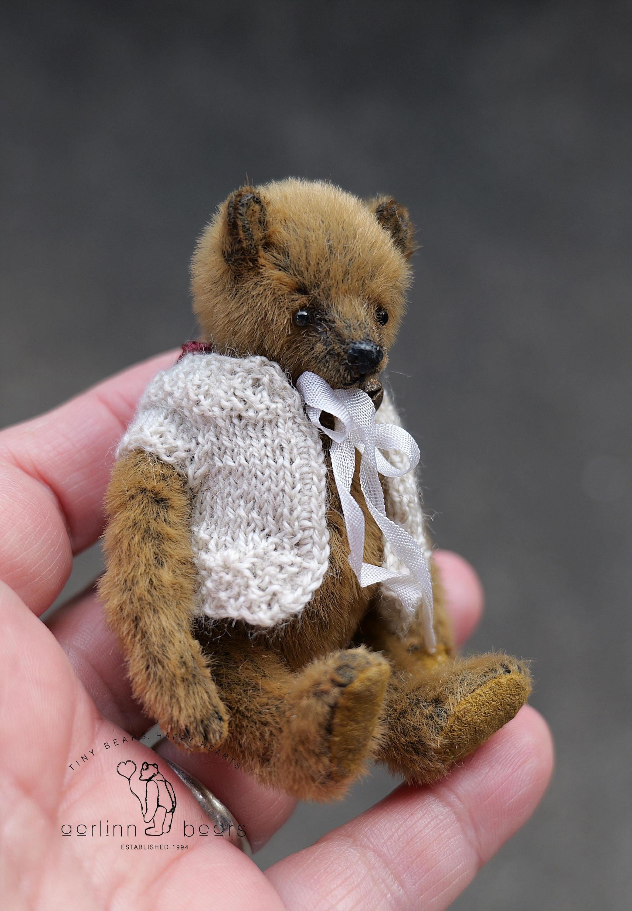 テディベア　Aerlinn Bears 海外作家　18cm アーティストベア aerlinnbears - Etsy 日本
