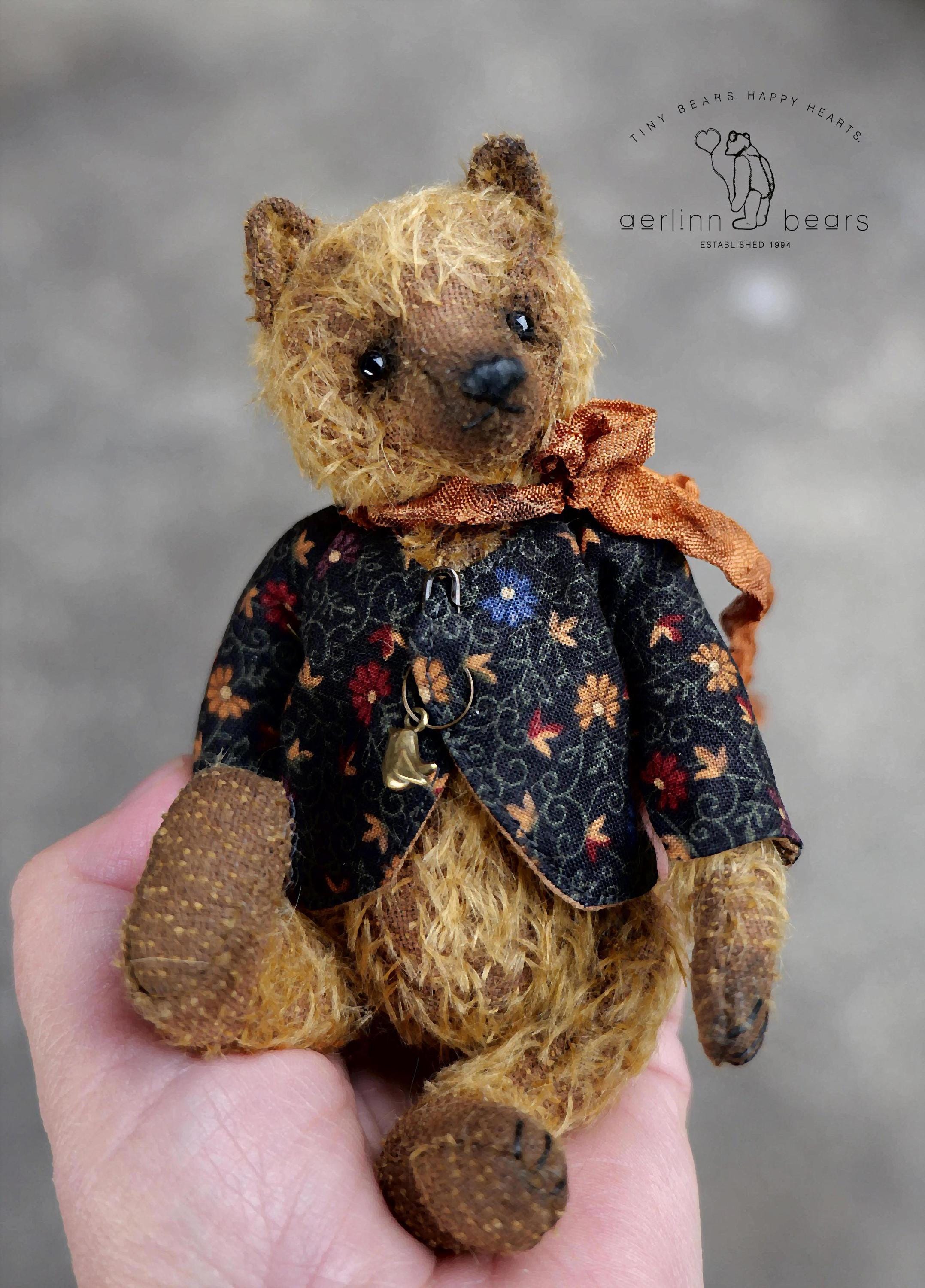 テディベア　Aerlinn Bears 海外作家　18cm アーティストベア テディベア Aerlinn Bears 海外作家 18cm アーティストベア 想像