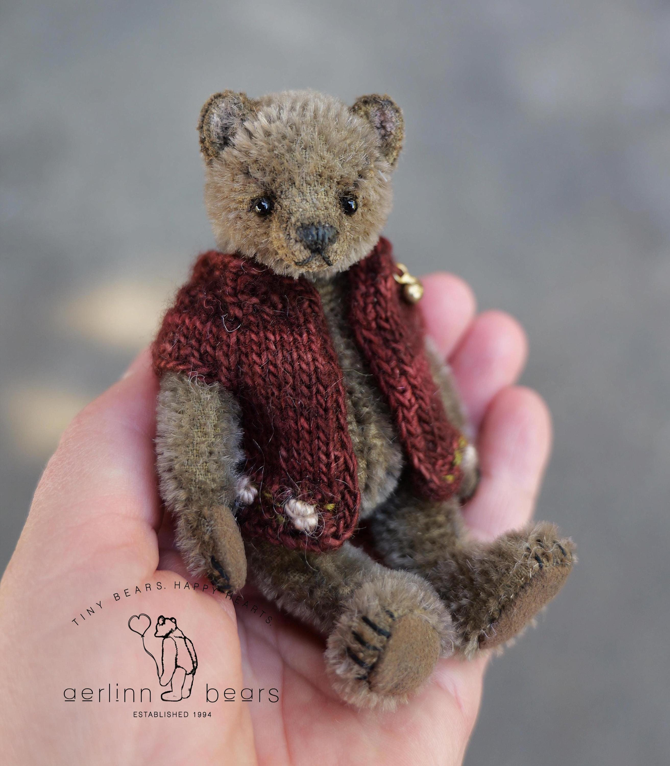 テディベア　Aerlinn Bears 海外作家　18cm アーティストベア aerlinnbears - Etsy