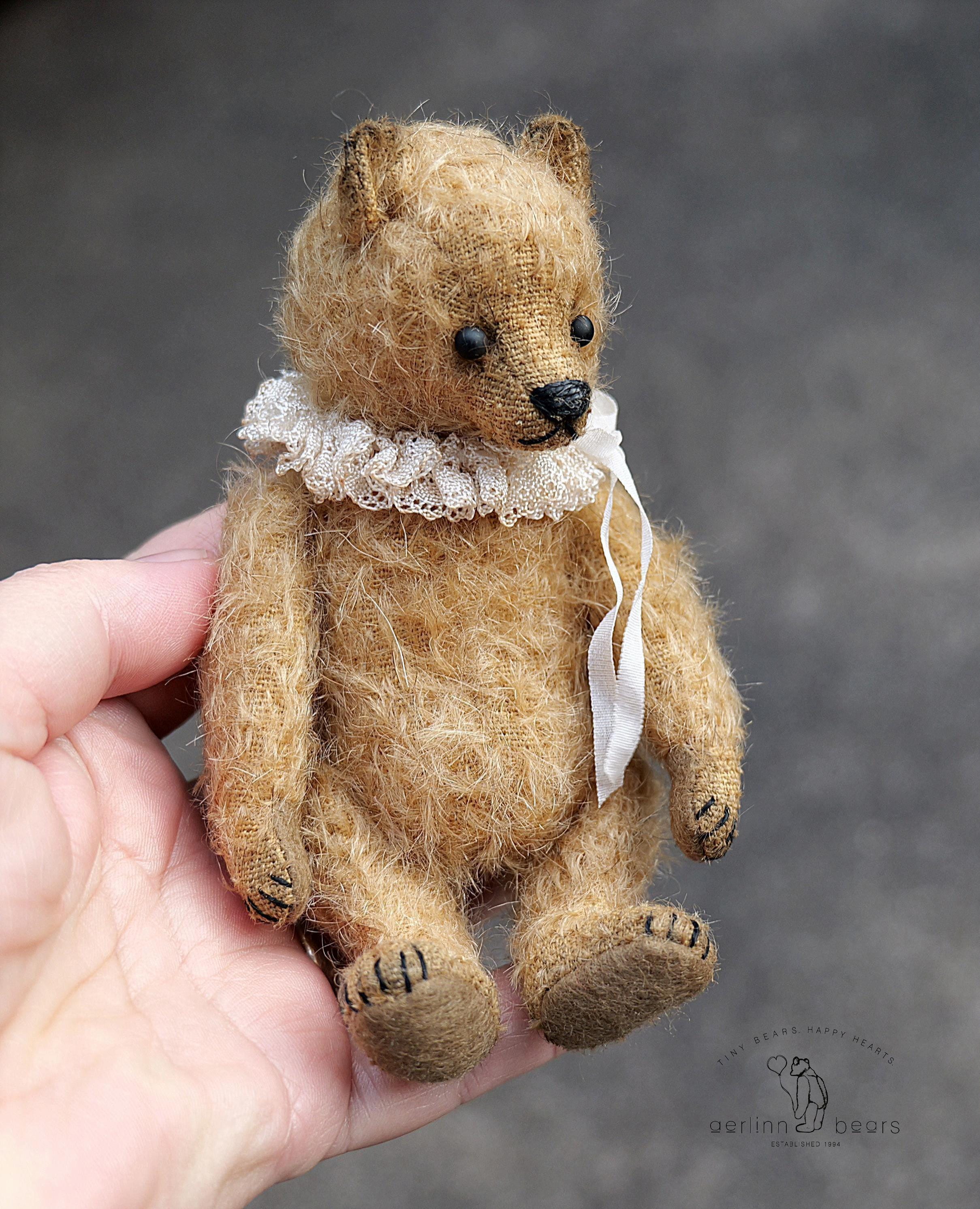 テディベア　Aerlinn Bears 海外作家　18cm アーティストベア aerlinnbears - Etsy