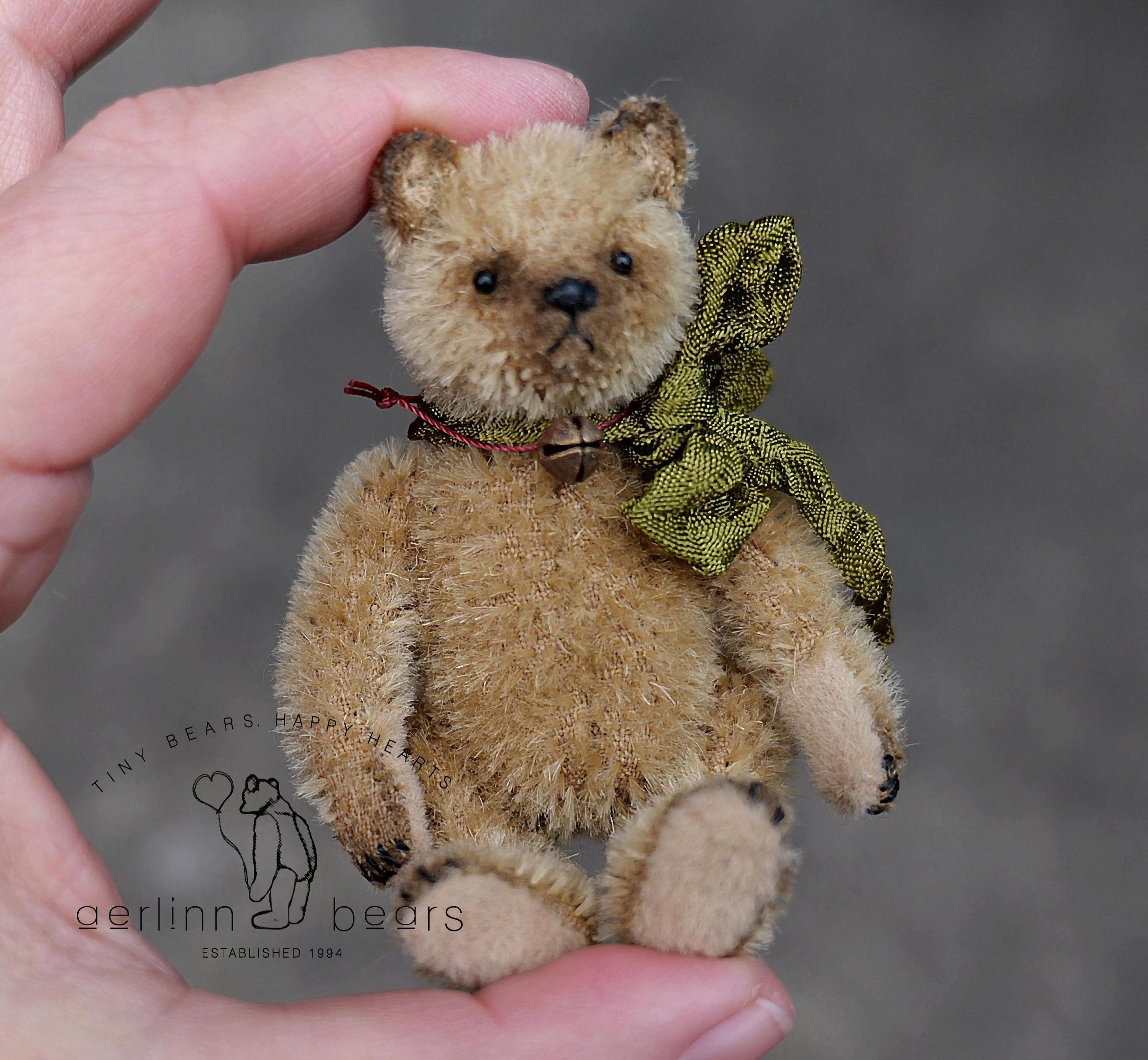 テディベア　Aerlinn Bears 海外作家　18cm アーティストベア テディベア Aerlinn Bears 海外作家 18cm アーティストベア