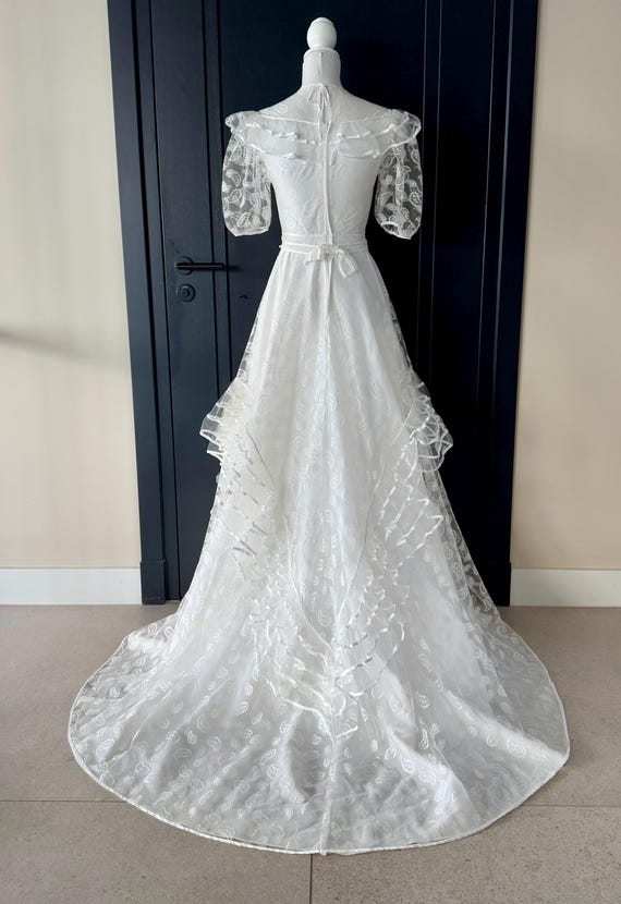 lace dress for sale Simkhai Elvina Gilded Lace Midi Dress main image 1