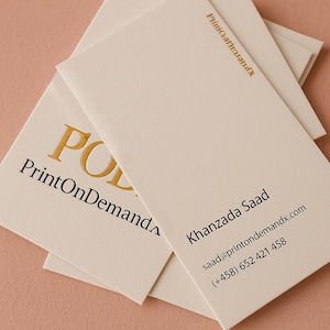 Cartões de visita personalizados com impressão tipográfica, papel de algodão 600 g/m², cartões premium feitos à mão em relevo, papelaria de luxo personalizada