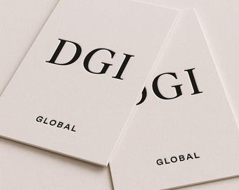 Custom Letterpress Business Cards Premium Cotton Paper Cards 100 Personalized Name Cards Luxury Embossed Cards Custom Printed Cards