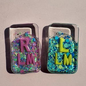 Personalized Glitter X-Ray Markers: Pastel Rad X-ray Markers,