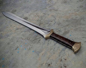 Espada romana Gladius personalizada con hoja de acero de espiga completa