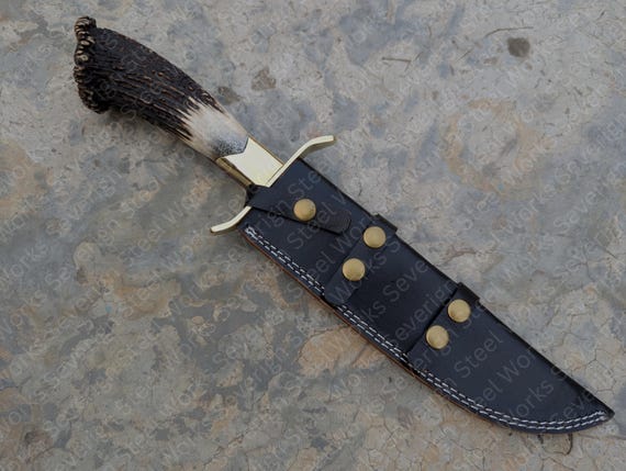 Inglourious Basterds Aldo Raine Replica Knife – D2 Steel, Antler