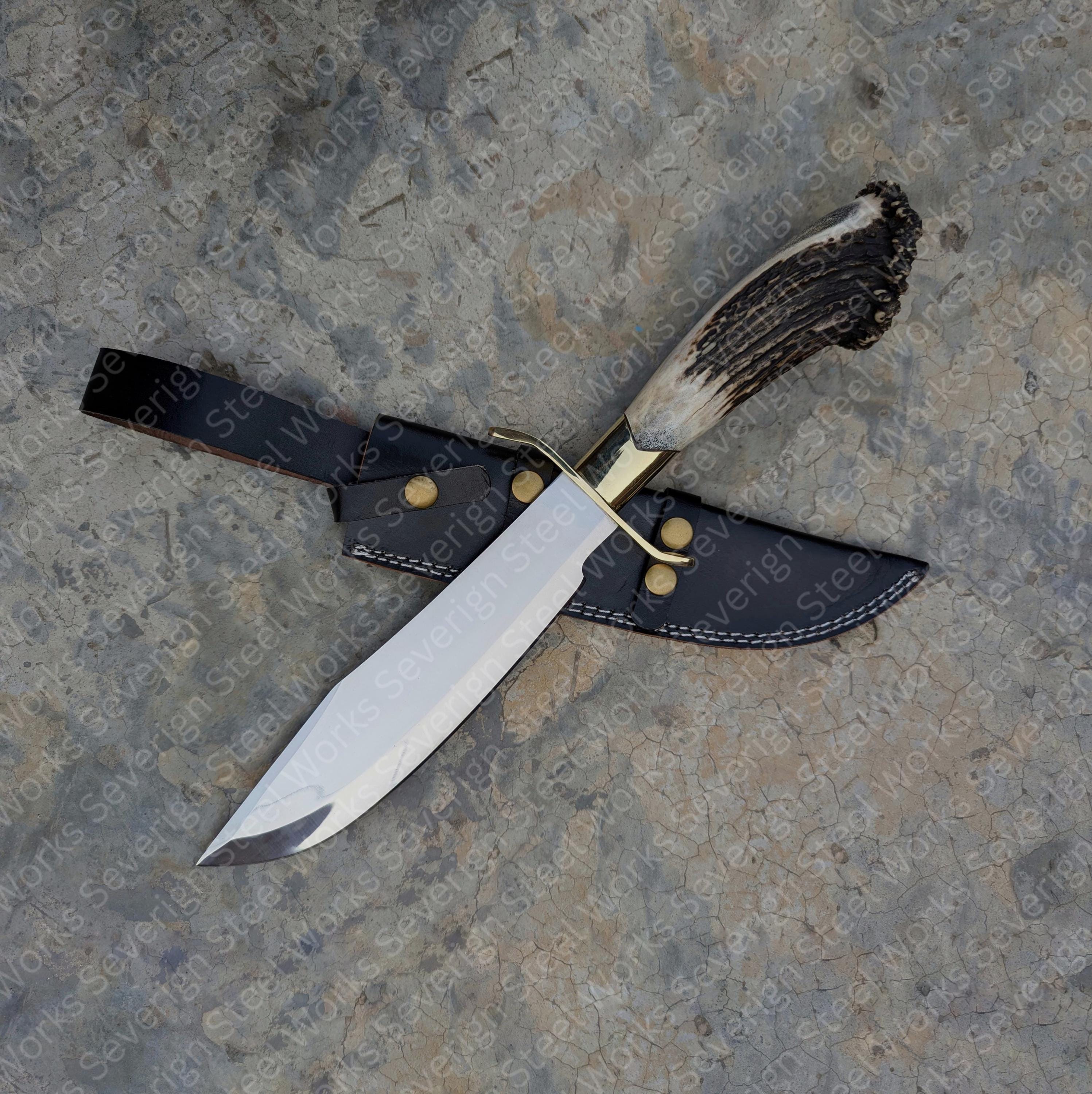 Inglourious Basterds Aldo Raine Replica Knife – D2 Steel, Antler