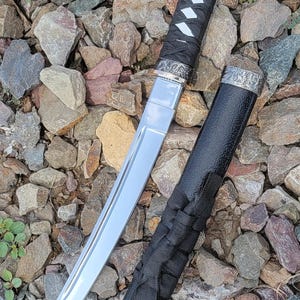 Hand Forged Mini Katana Tanto – Samurai Short Sword Replica