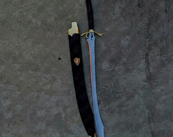 9260 Steel Heron Mark Fantasy Collectible – Wheel of Time Inspired Handmade Display with Scabbard