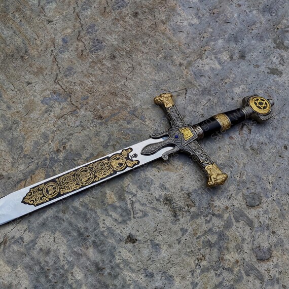 Deluxe King Solomon Sword – Medieval and Viking Style Replica Longsword