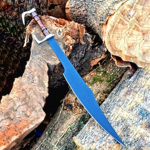 300 Movie Spartan Sword – Handmade Replica with Leather Sheath