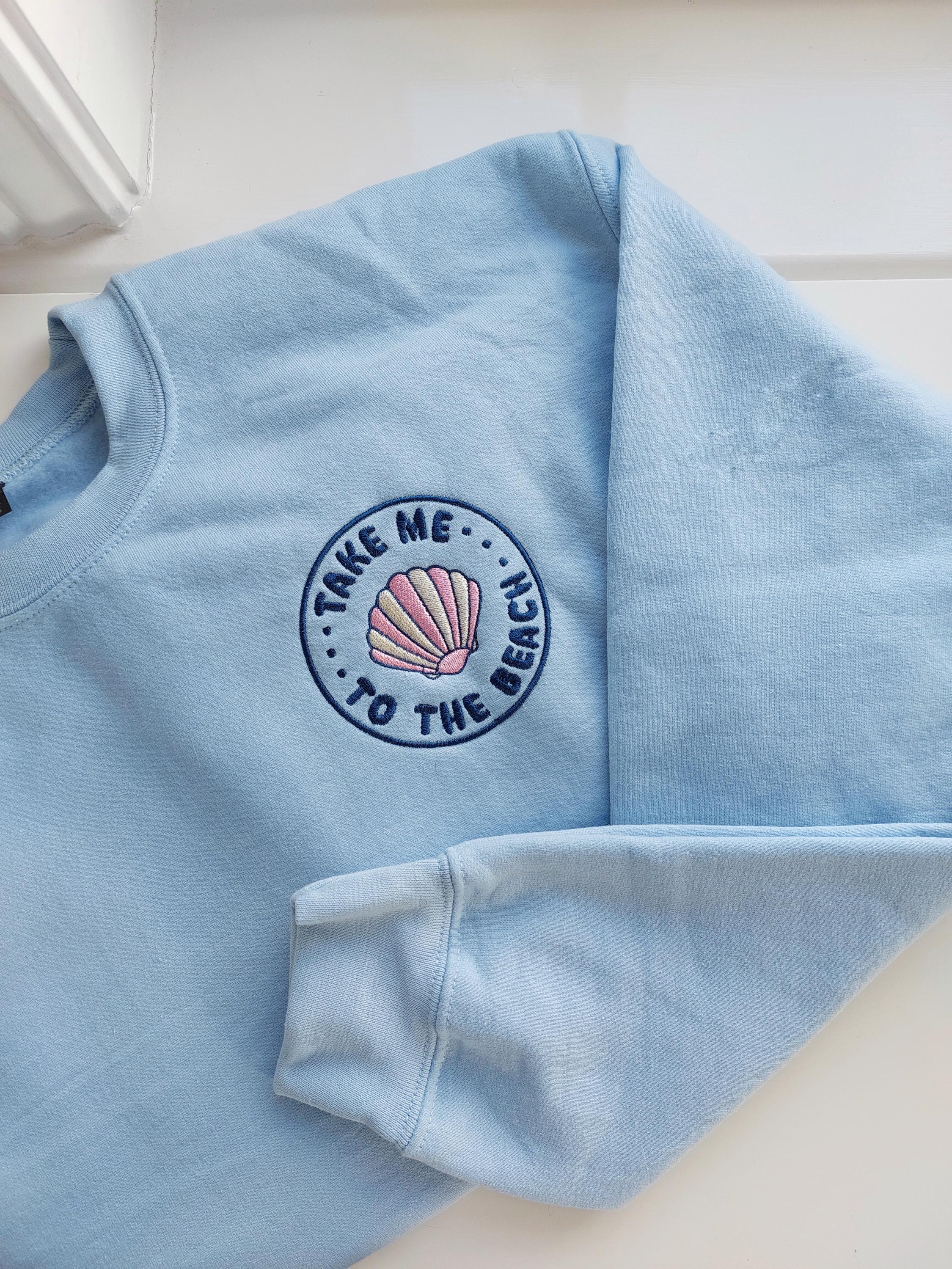 Take me to the beach sweatshirt | Summer sweater | unisex women's men's jumper | gift for surfer | surfing top