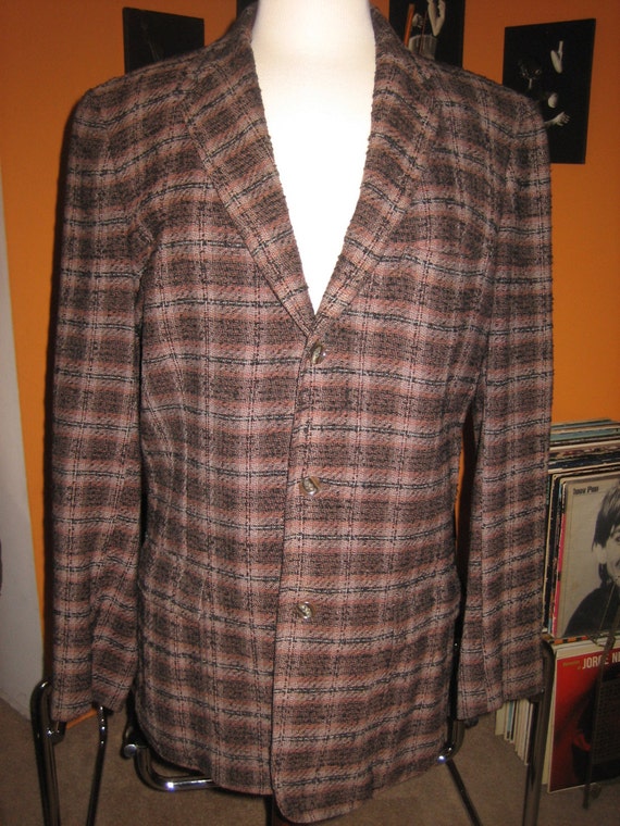 50s Original Mens Tweed Jacket
