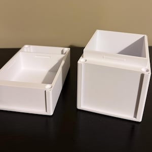 Commander Deck Box STL File – 3D Printable MTG Storage with Dice & Token Compartment