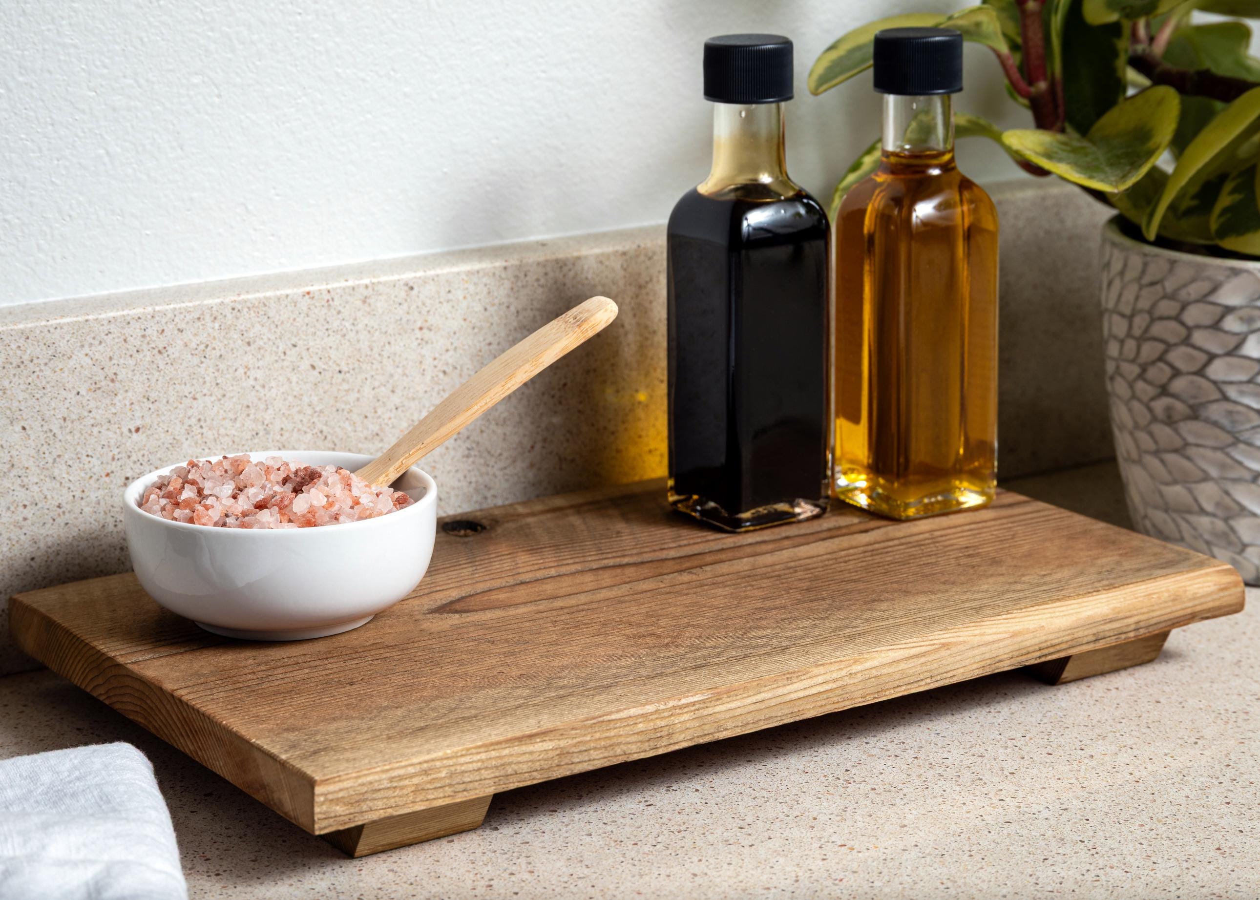 Dessous De Plat Noel Set 4 Dessous De Plat Bois Support Sapin - Forme Arbre | Pour Plats Chauds/Casseroles | Déco Noël Tree Coasters