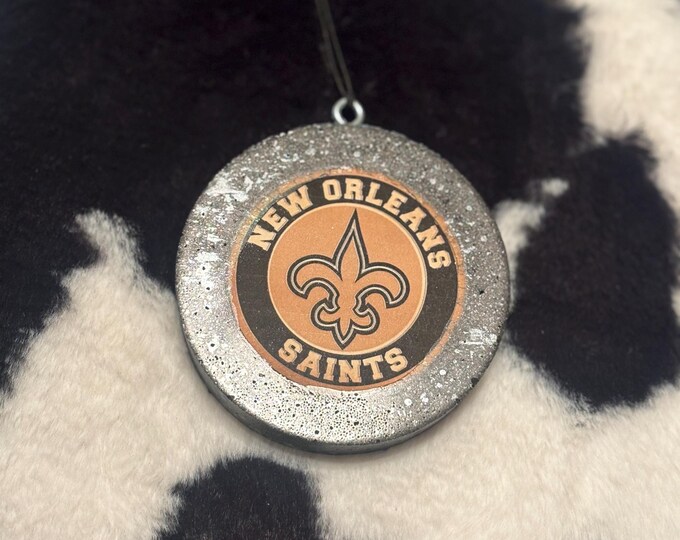 Black Circle Saints Car Freshie