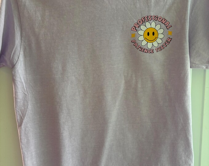 Patience Tester Youth Girls Shirt (Size L)