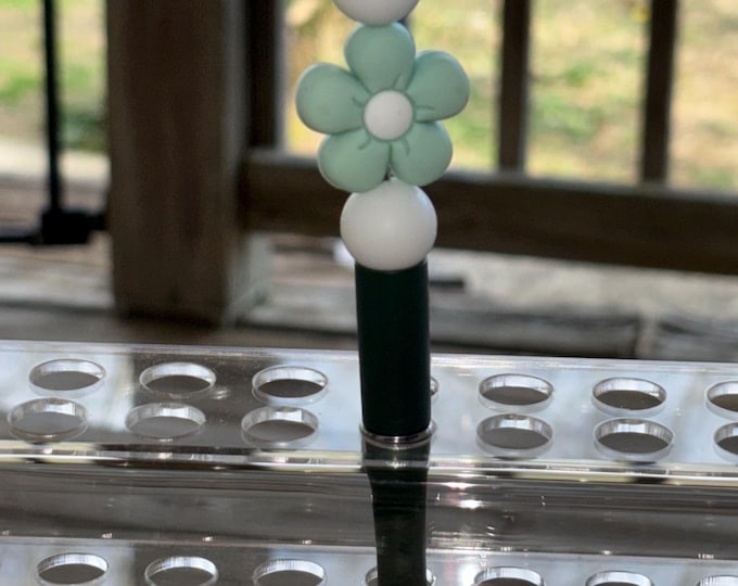 Green Flower Pen