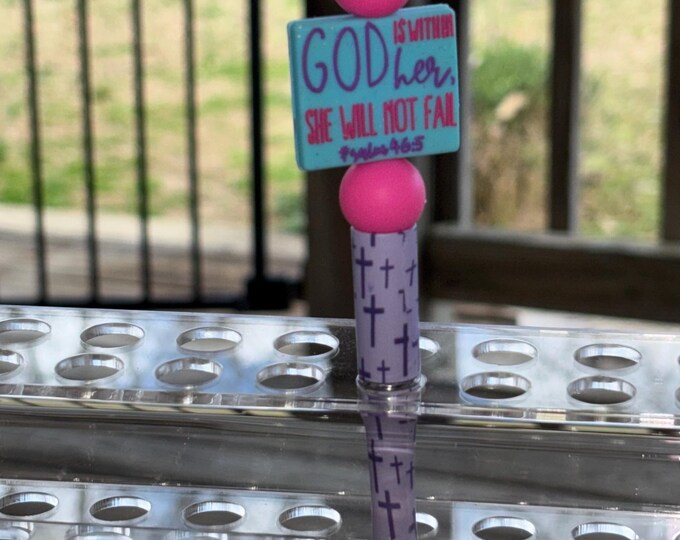 Purple Cross Pen