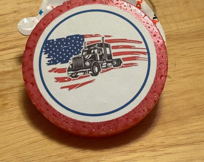 Truck Flag Auto Freshie