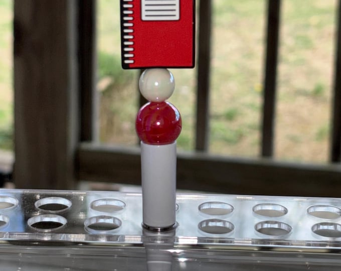 Red Notebook Pen