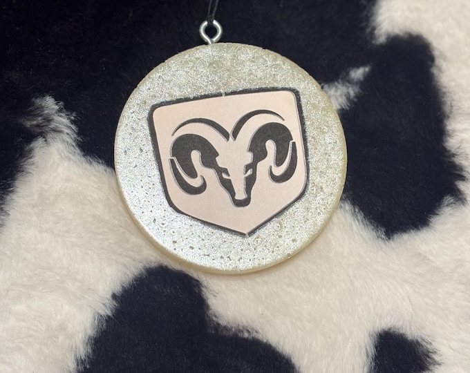 Circle Ram Car Freshie