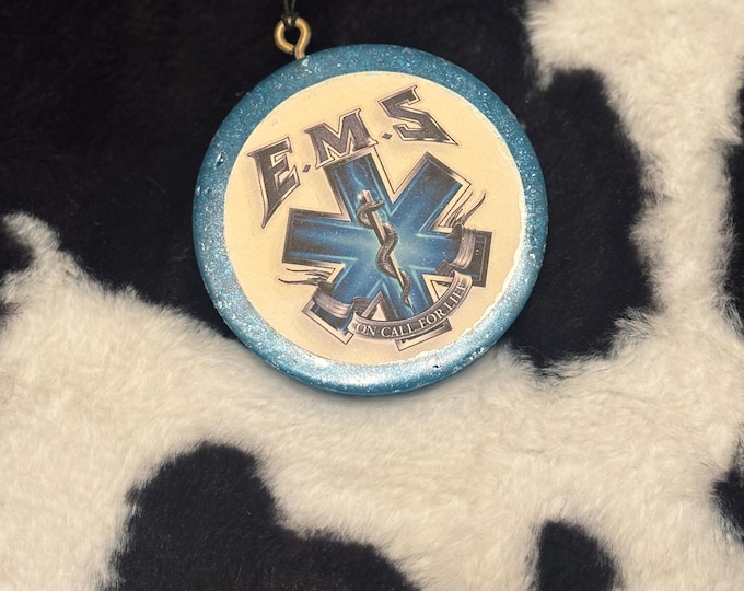 Blue Circle EMS Car Freshie