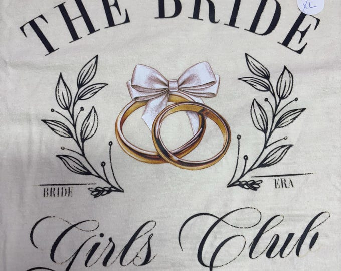 XL Bride Shirt  (Discounted)