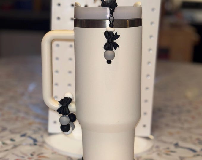 Black Bow Tumbler Boot Set