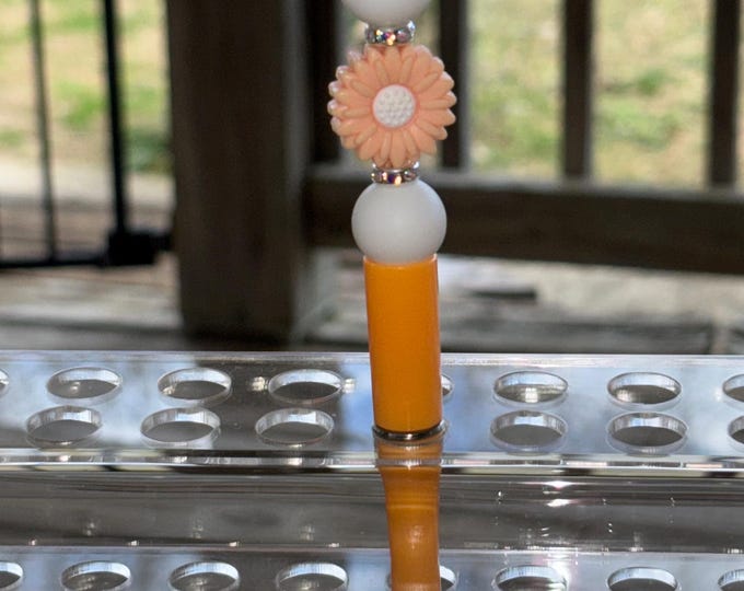 Small Orange Flower Pen