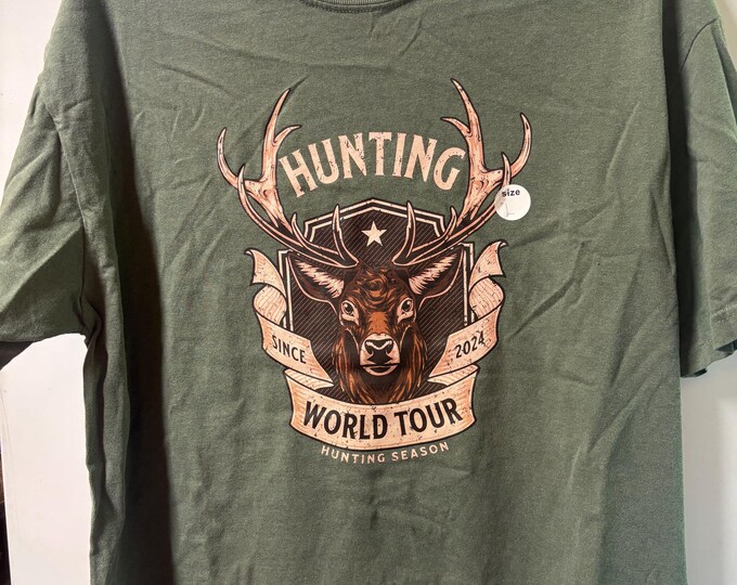 Deer Adult T-Shirt (Size XL)