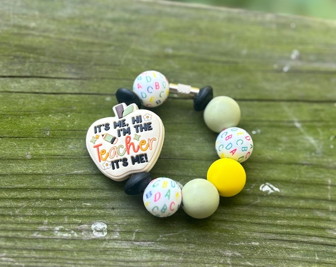 Teacher Apple Cup Charm