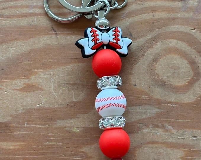 Baseball Bar Keychain