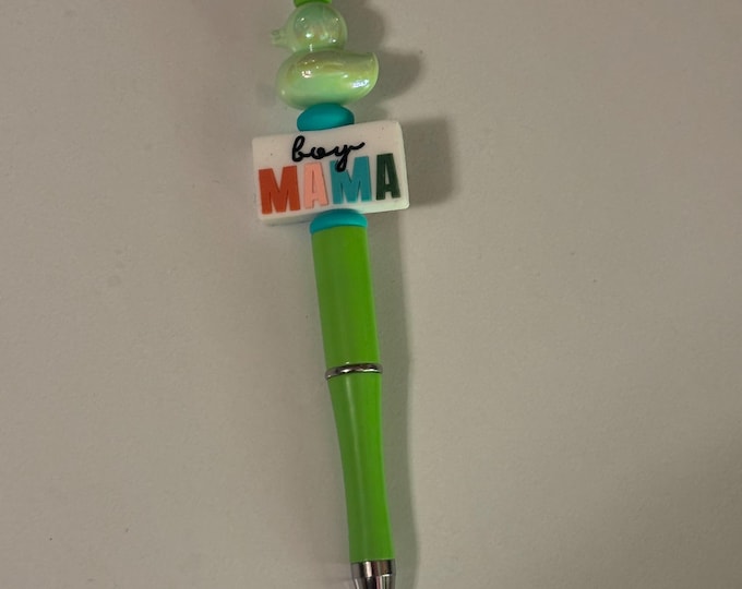 Green Boy Mama Duck Pen