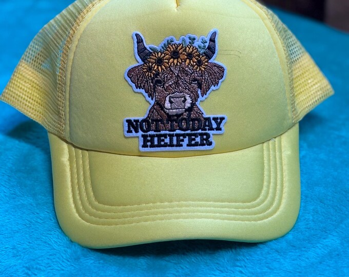 Sunflower Cow Adult Women’s Hat