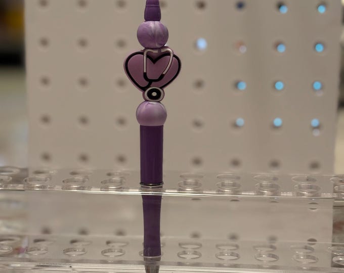 Purple Stethoscope Pen