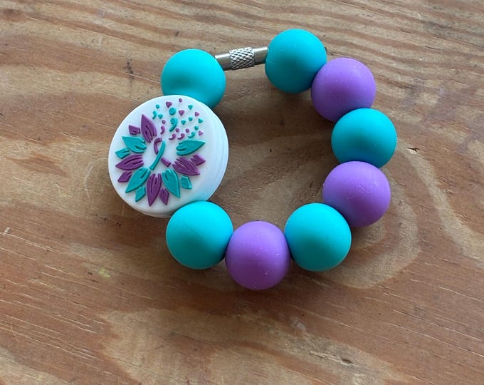 Mental Health Awareness Cup Charm