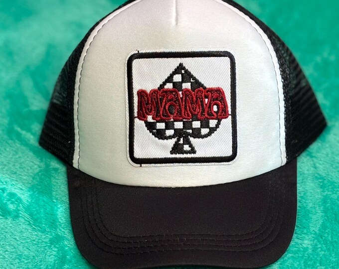 Mama Checkered Youth/Women’s Hat