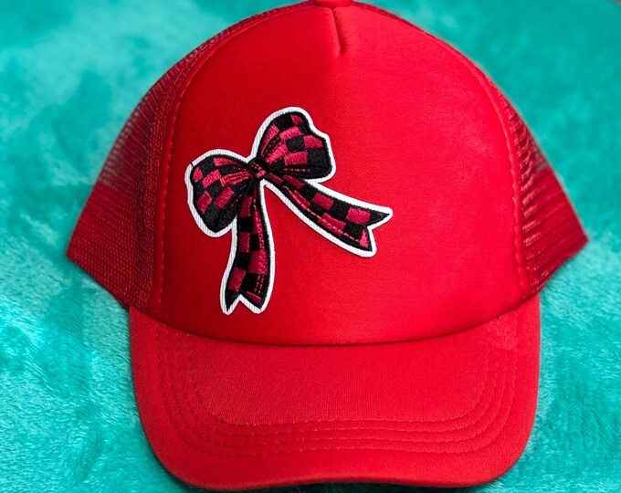 Red Bow Youth/Women’s Hat