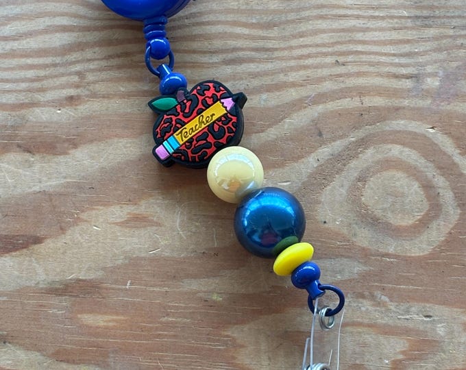 Teacher Apple Badge Reel