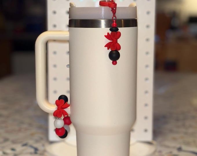 Red Bow Tumbler Boot Set
