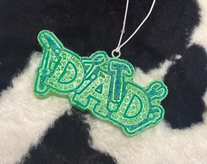 Green Dad Car Freshie