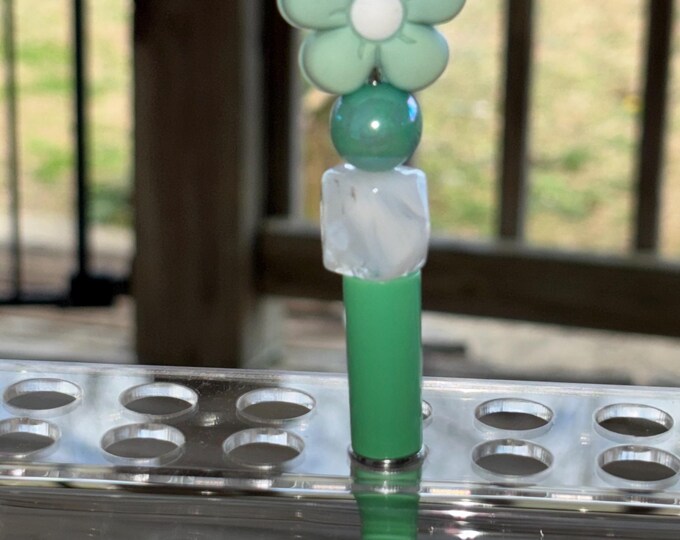 Mint Flower Pen
